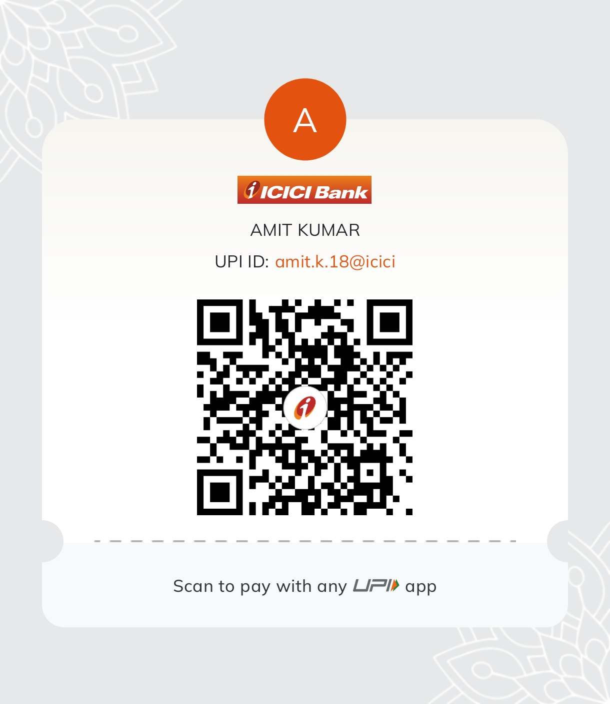 Payment QR Code